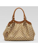 Classic Shoulder Bag With Gucci Motif