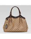 Classic Shoulder Bag With Gucci Motif