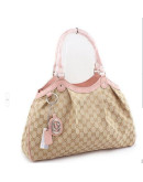 Classic Shoulder Bag With Gucci Motif