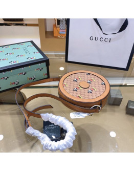 Shoulder bag with Mickey Mouse Gucci print