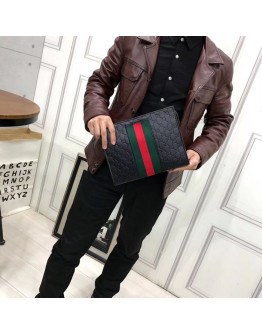 Portadocumentos Clasico Con Motivo Gucci