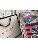 Shoulder bag with modern gucci print