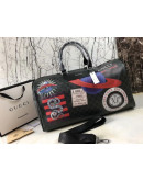 Shoulder bag with modern gucci print