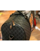 Classic shoulder bag with bee print gucci