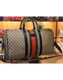 Classic shoulder bag with bee print gucci