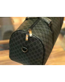 Classic shoulder bag with bee print gucci