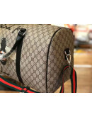 Classic shoulder bag with bee print gucci