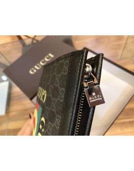 Portadocumentos cuero sintetico Con Motivo Gucci