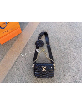 HMOBRO OBLICUO BAG PATHED SYNTHETIC LEATHER LOUIS VUITTON