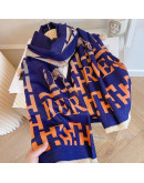 High -end hermes wool scarf