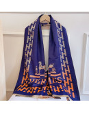 High -end hermes wool scarf