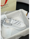 Alexander McQueen synthetic leather sports shoes