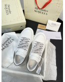 Alexander McQueen synthetic leather sports shoes