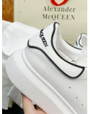 Alexander McQueen synthetic leather sports shoes