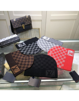 High -end balaclavas with Louis Vuitton boxes