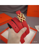 High quality synthetic leather belt Hermes