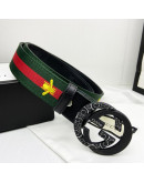 Double buckle gcci belt with Gucci design