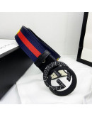 Double buckle gcci belt with Gucci design