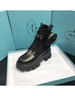 Prada Large Sole Combat Boots