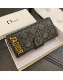 Capitated purse with Logo in Borrego dior leather