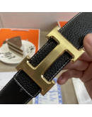 Belt with luxury buckle Hermes