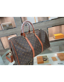 Traveler handbag on the occasion of great capacity Louis Vuitton