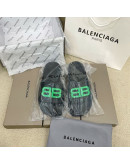 Sandals with Balenciaga reflectors