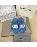 Sandals with Balenciaga reflectors