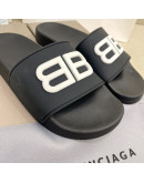 Sandals with Balenciaga reflectors