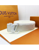 Belt with high -end buckle with design in Louis Vuitton paintings