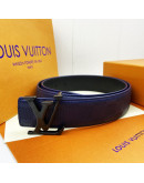 Belt with high -end buckle with design in Louis Vuitton paintings