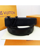 Belt with high -end buckle with design in Louis Vuitton paintings