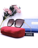 Large frame glasses retro gucci