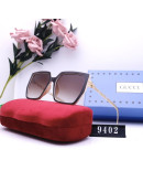 Large frame glasses retro gucci