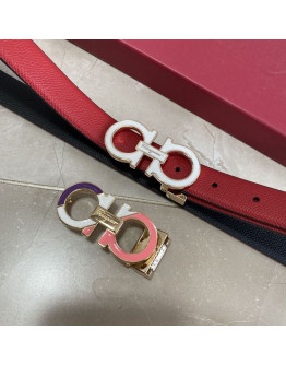 Reversible and adjustable gucci belt