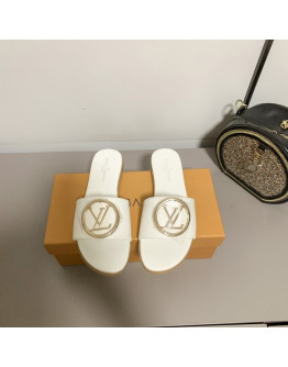 Louis Vuitton synthetic leather sandals